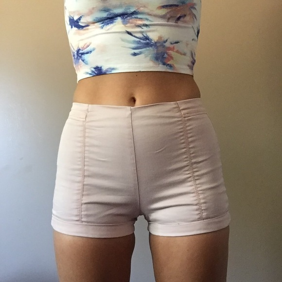 Rust Orange Bullhead High Rise Short - Picture 4 of 4